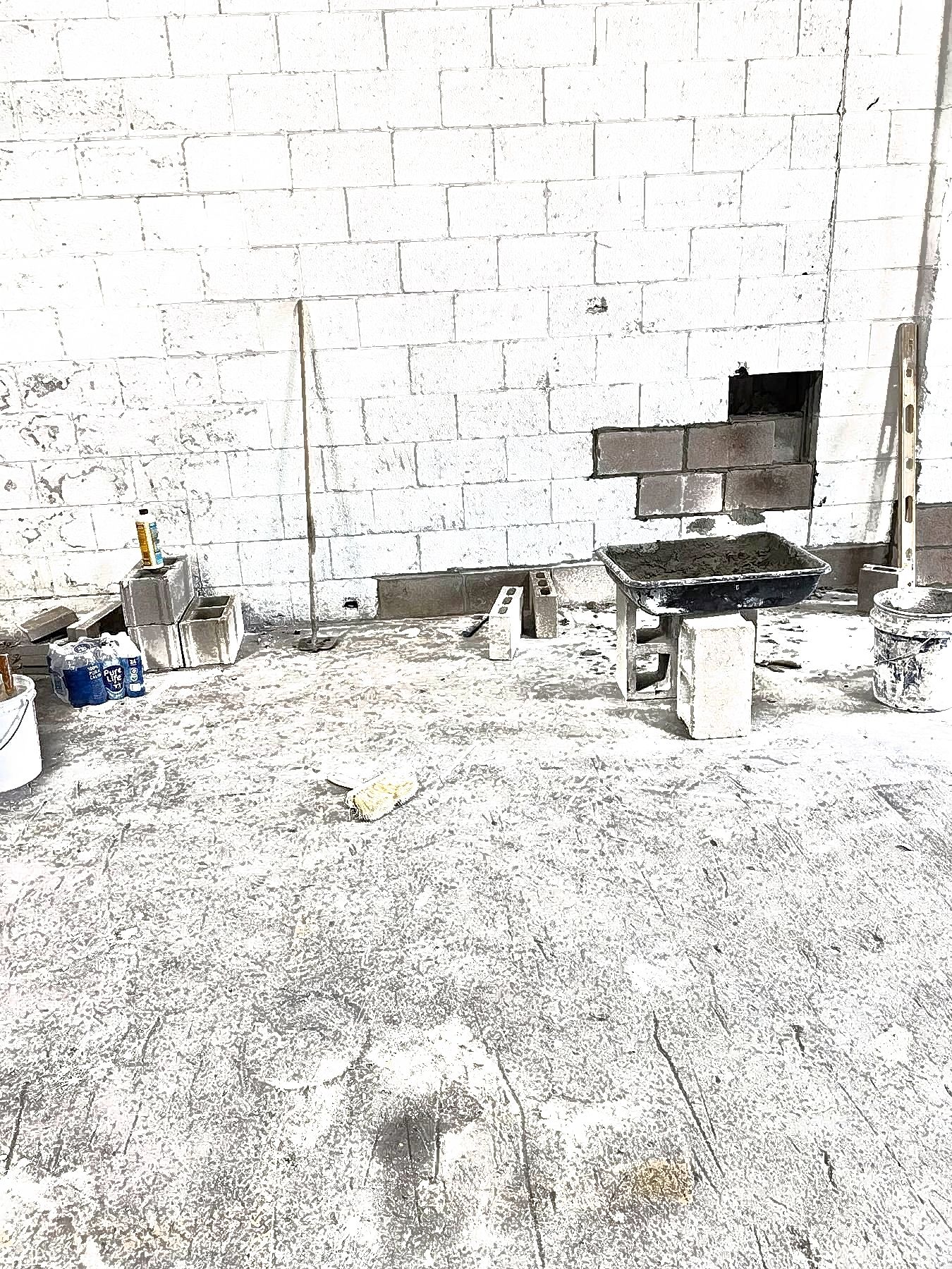 CMU cement block masonry work Kansas City